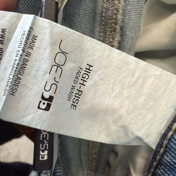 New Joe's Jeans High Rise Straight Faded Wash Jeans 29 / 8 No Distressing - Picture 7 of 7